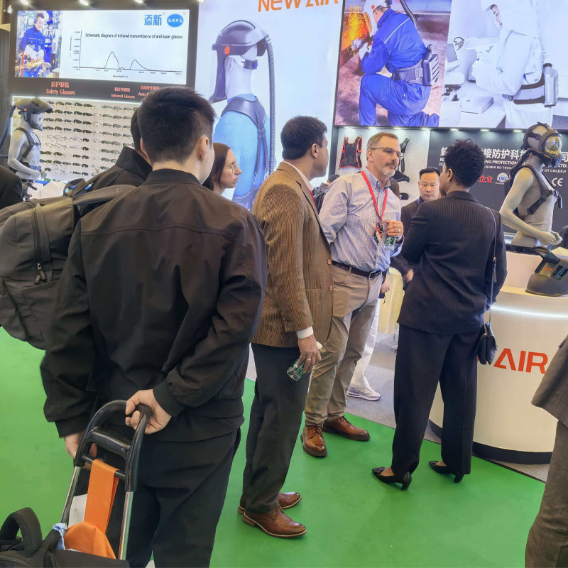 NEW AIR Shines at CiOSH A+A Exhibition in Shanghai